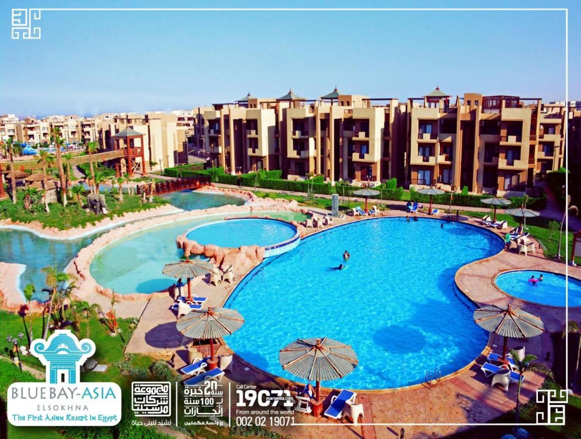 Amazing Chalet At Bluebay Asian Resort Pool View - Families Only Ain Sukhna Eksteriør billede